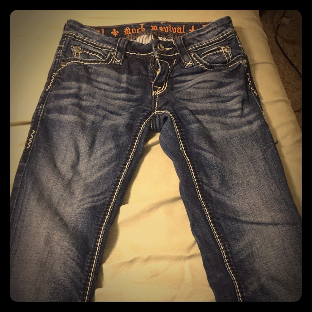 Rock Revival Charlotte Capris